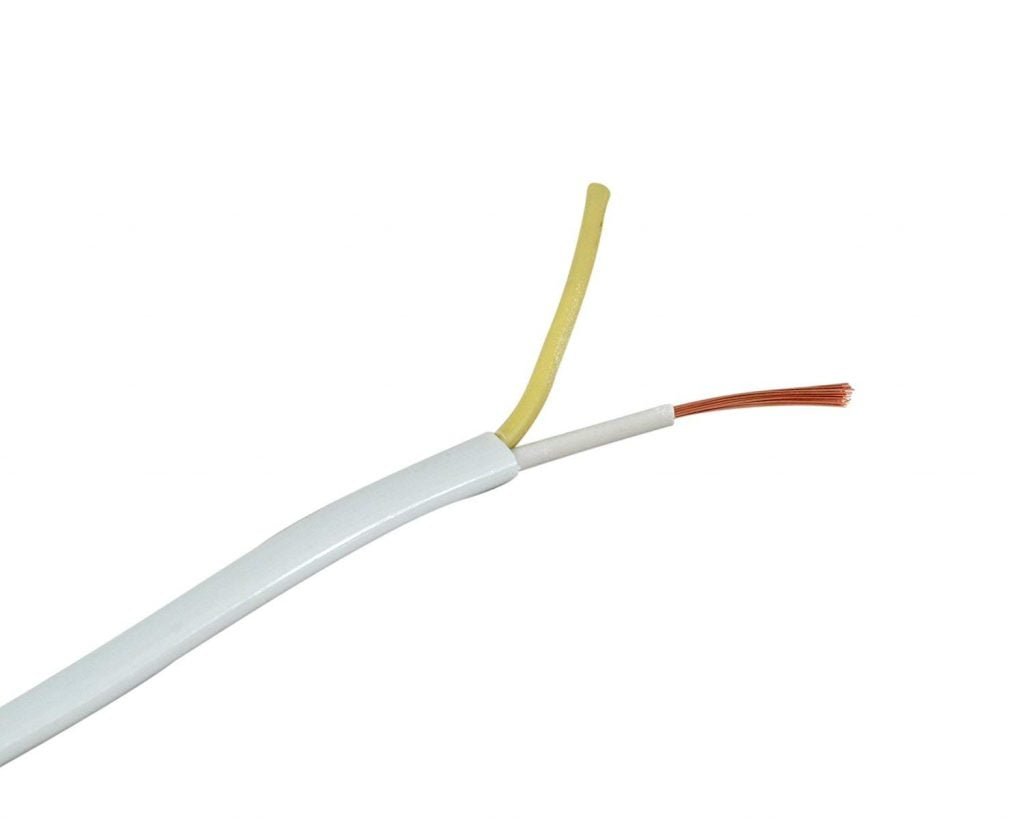 2 core flat wire 0.75 mm