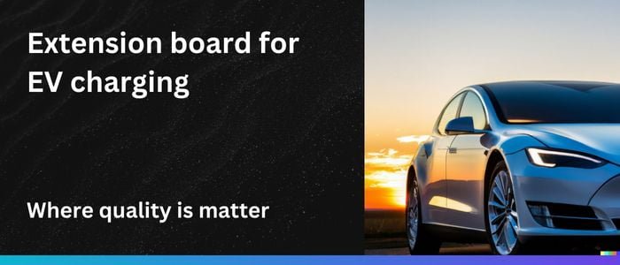 Extension board for EV charging